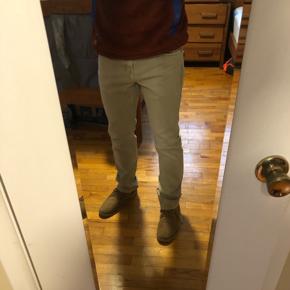 J Brand Kane Straight Fit Keckley Khaky